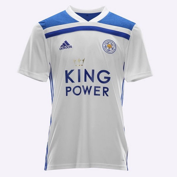 Thailande Maillot Football Leicester City Third 2018-19 Blanc